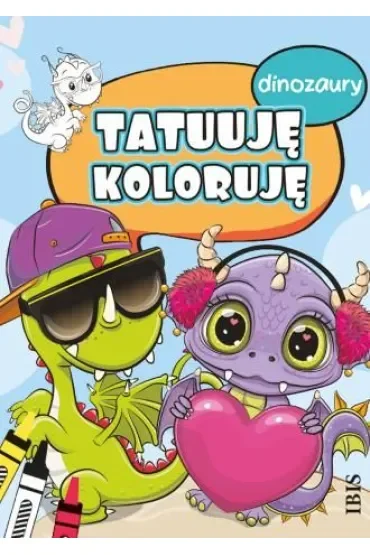 Dinozaury. Tatuuję - koloruję