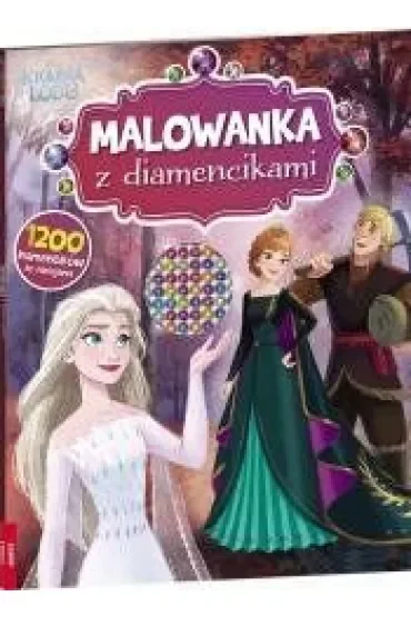Disney Kraina Lodu. Malowanka z diamencikami