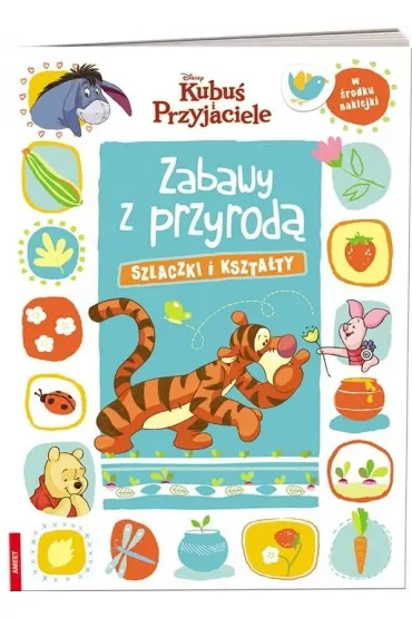 Disney. Kubuś i przyjaciele. Zabawy z przyrodą. Szlaczki i kształty