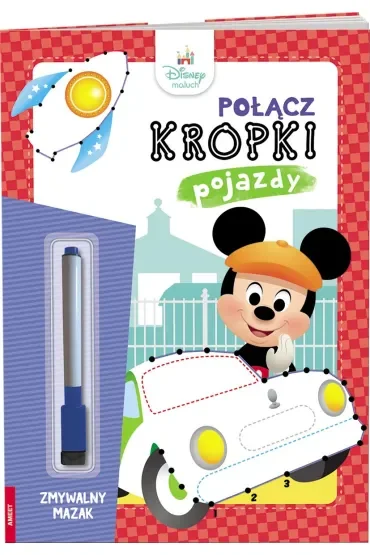 Disney maluch Połącz kropki Pojazdy PKM-9202