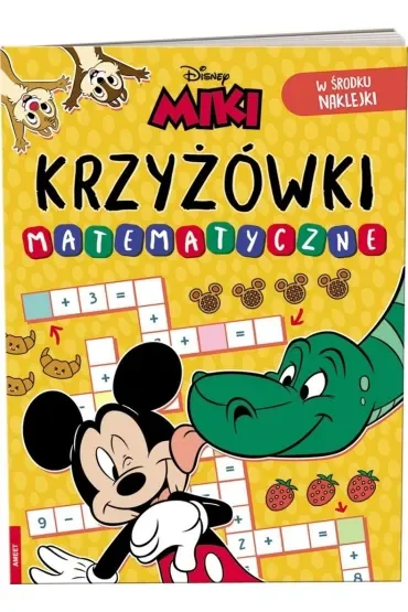 DISNEY MIKI. KRZYŻÓWKI MATEMATYCZNE