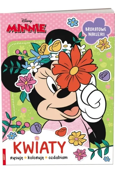 Disney Minnie.  Kwiaty