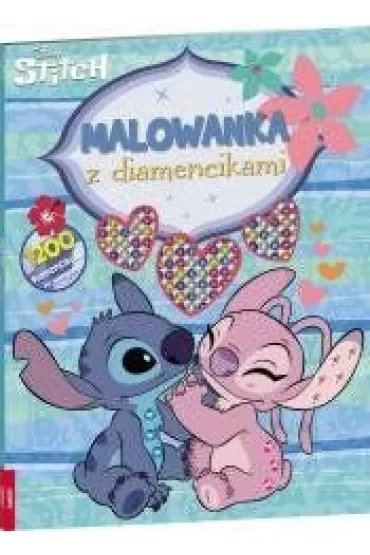 Disney Stitch. Malowanka z diamencikami