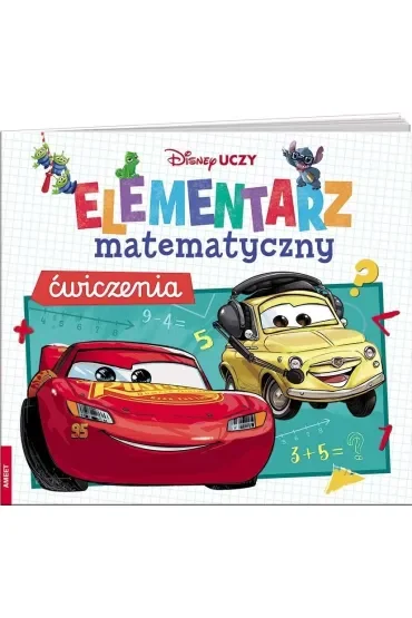 DISNEY UCZY MIX.  Elementarz matematyczny. Ćwiczenia
