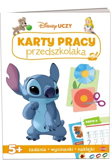 Disney uczy. Karty pracy przedszkolaka. 5-latki Classic