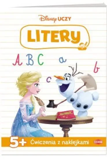 Disney Uczy. Kraina Lodu - Ćwiczenia Litery