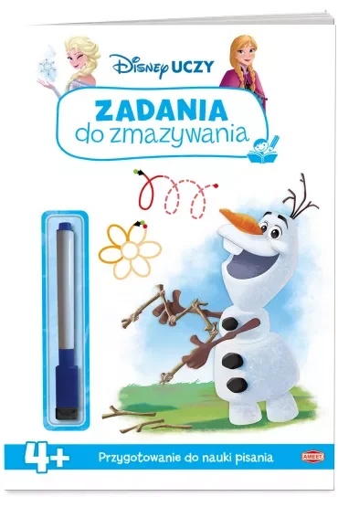 Disney Uczy. Kraina lodu. Zadania do zmazywania