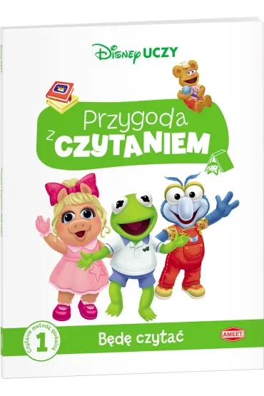 Disney Uczy. Mapeciątka. Przygoda z czytaniem. Będę czytać