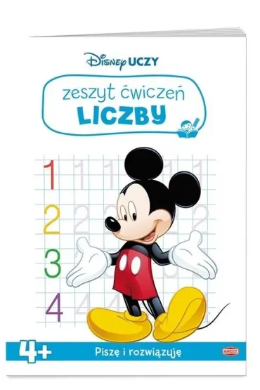 Disney Uczy. Miki. Zeszyt ćwiczeń. Liczby