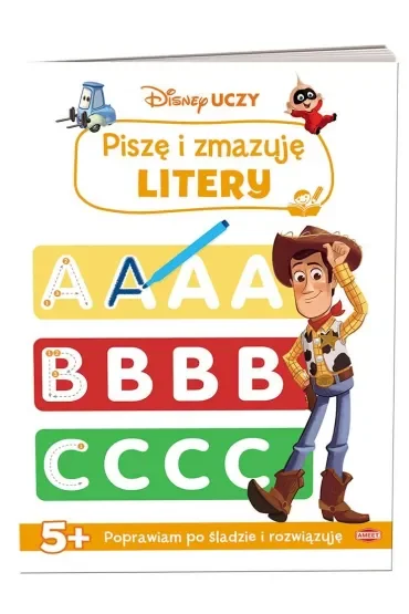 Disney Uczy Mix. Piszę i zmazuję litery
