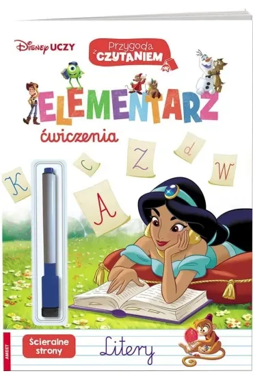 Disney uczy mix Elementarz ćwiczenia Litery USL-9303