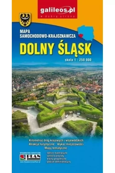 Dolny Śląsk. Mapa samochodowo-krajoznawcza 1:250 000