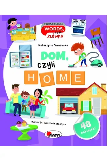 Dom czyli home. Poznaje główka words, czyli słówka