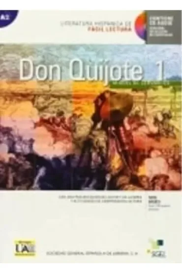 Don Quijote de la Mancha A2 1 libro + CD