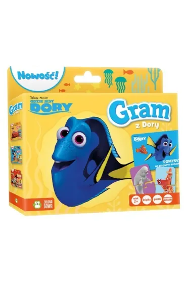 Książka z grą. Gram z Disneyem. Dory. Disney
