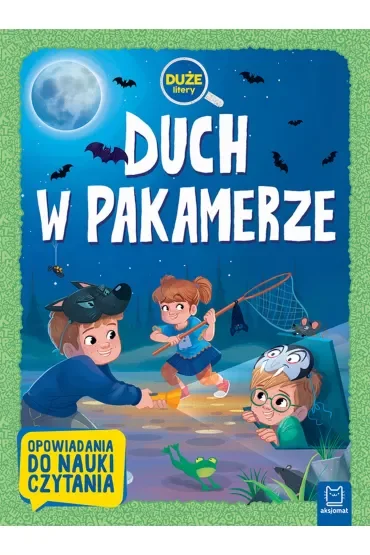 Duch w pakamerze. Opowiadania do nauki czytania. Duże Litery