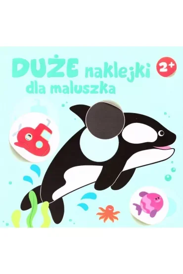 Duże naklejki dla maluszka 2+ - Orka