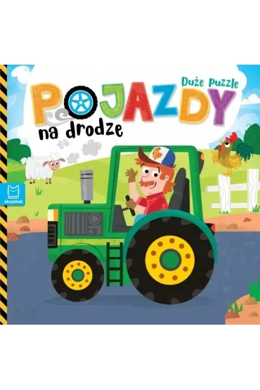 POJAZDY NA DRODZE. DUŻE PUZZLE