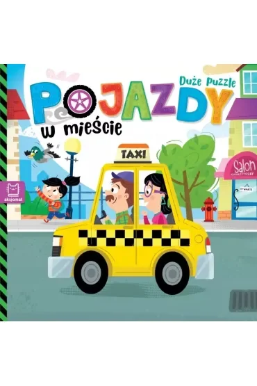 POJAZDY W MIEŚCIE. DUŻE PUZZLE