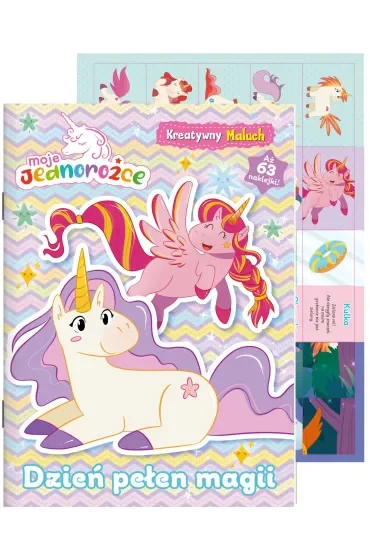 Dzień pełen magii. Moje jednorożce. Kreatywny maluch