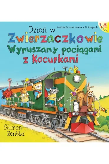 Dzień w Zwierzaczkowie. Wyruszamy pociągami z Kocurkami