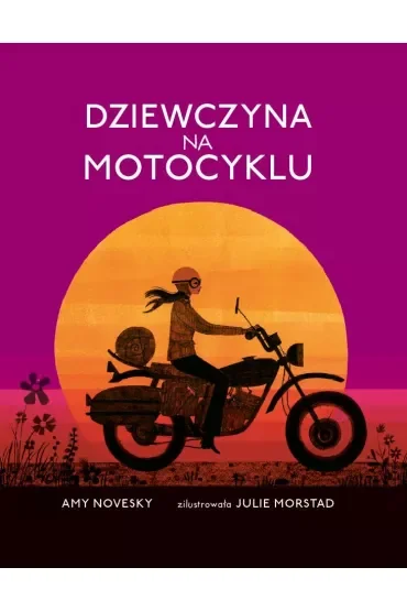 Dziewczyna na motocyklu