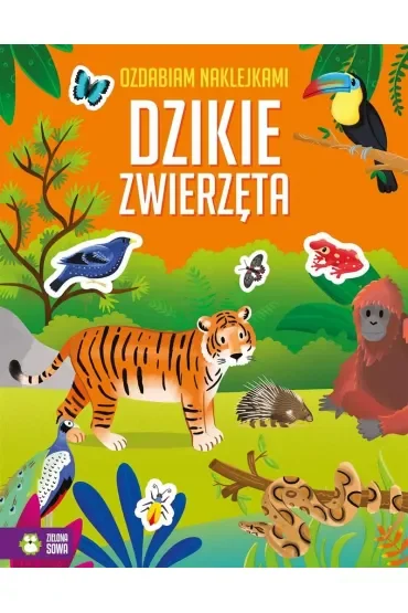 Ozdabiam naklejkami Dzikie zwierzęta