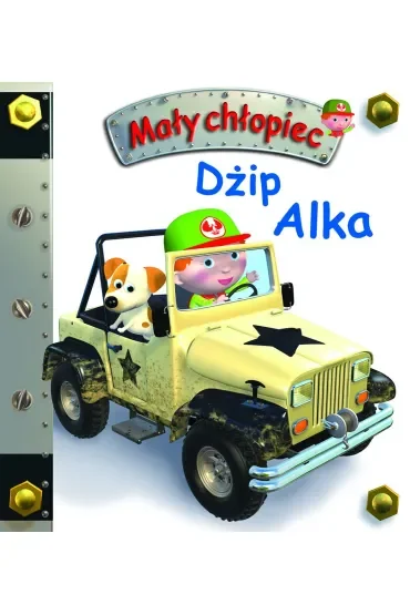Dżip Alka. Mały chłopiec