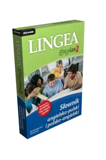 Lingea EasyLex 2 Słownik angielsko polski polsko angielski (Płyta CD)