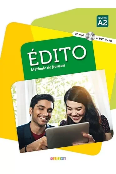 Edito A2. Methode de francais. Podręcznik + CD + DVD