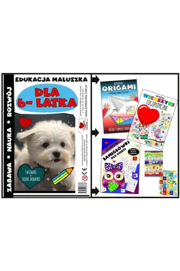 Edukacja maluszka - zestaw dla 6 latka