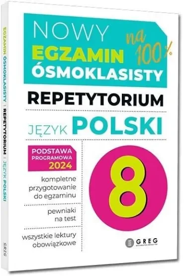 Nowy Egzamin ósmoklasisty. Język polski. Repetytorium