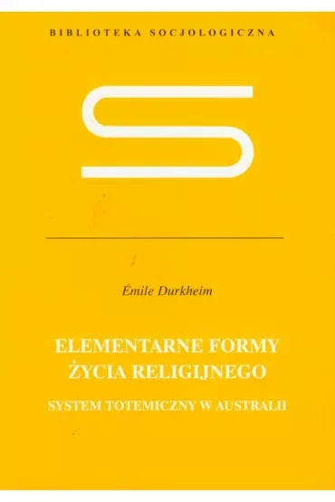 Elementarne formy życia religijnego