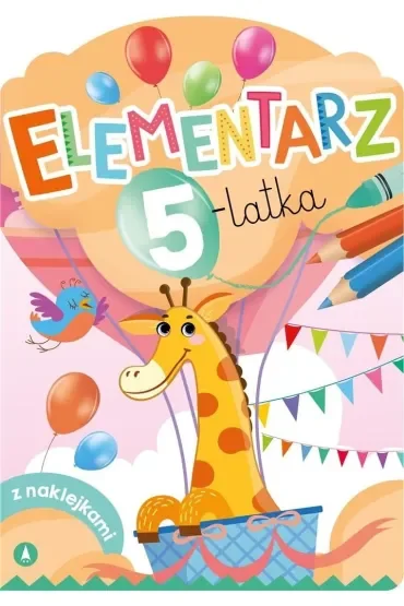 Książka edu. A4 Elementarz 5-latka  Naklejki SKRZAT 072402