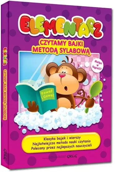 Elementarz. Czytamy bajki metodą sylabową
