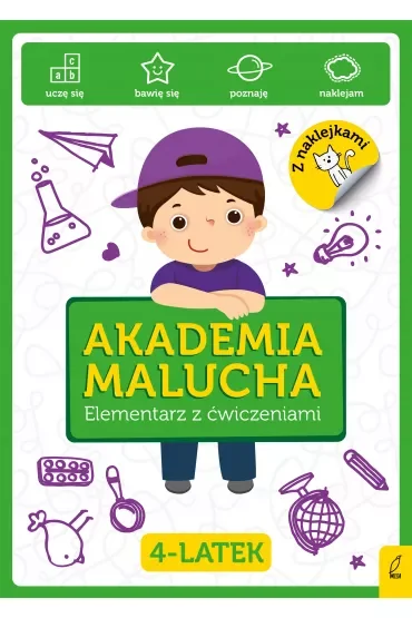Elementarz z ćwiczeniami 4-latek. Akademia Malucha