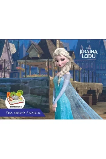 Elisa, królowa Arendelle. Rozkładanka. Disney Kraina Lodu