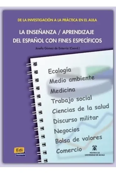 Ensenanza aprendizaje del espanol con fines especi