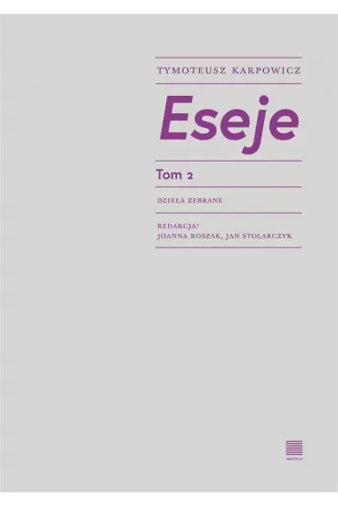 Eseje. Tom 2