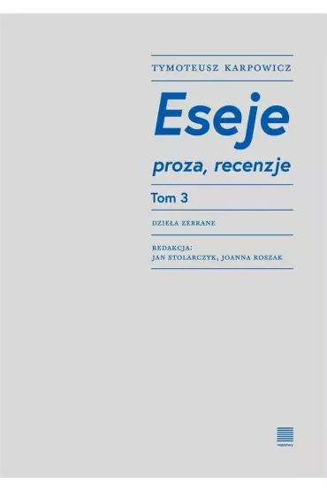 ESEJE TOM 3