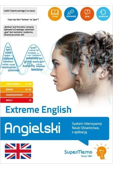 Extreme English. Angielski. System Intensywnej Nauki Słownictwa, z aplikacją