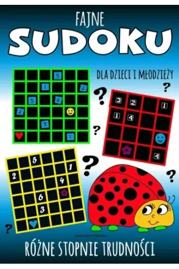 Fajne sudoku dla dzieci i młodzieży
