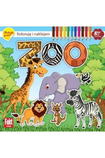 ZOO. Koloruję i naklejam
