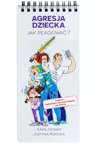 Fiszki. Agresja dziecka (jak reagować?)