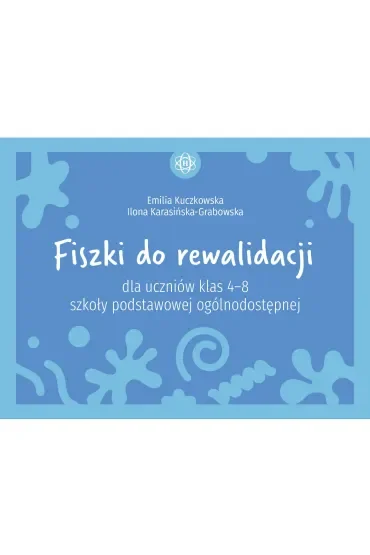 Fiszki do rewalidacji dla uczniów klas 4-8 szkoły podstawowej ogólnodostępnej