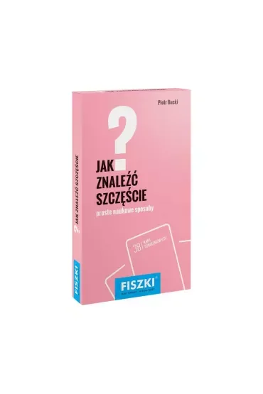 Fiszki. Jak znaleźć szczęście?