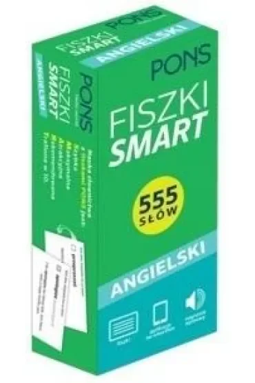 Fiszki Smart. 555 słów. Angielski