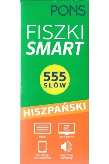 Fiszki Smart. 555 słów. Hiszpański