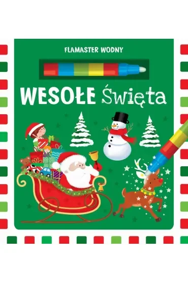 Wesołe Święta. Flamaster wodny