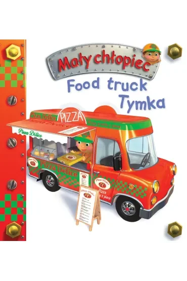 Food truck Tymka. Mały chłopiec